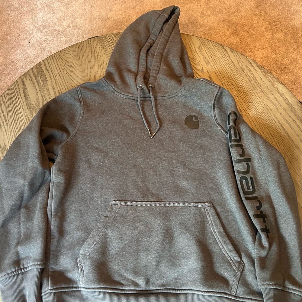Carhartt Charcoal Grey Women's small Hoodie
